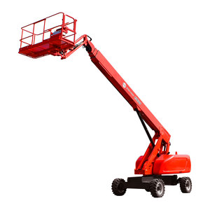 Elevador de lança telescópica diesel nova plataforma de trabalho aéreo hidráulico de 20m 40m 60m com capacidade de carga de 450kg para fazendas - Product Image 2