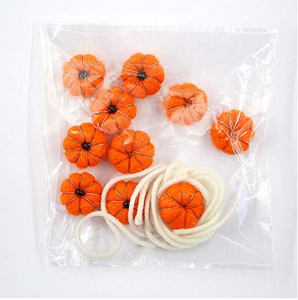 Fatti a mano Pom Poms Caduta Sfera Del Mestiere Ghirlanda Baby Shower Festa di Compleanno Decorazione di Feltro di <span class=keywords><strong>Lana</strong></span> di Zucca - Product Image 4