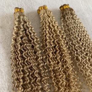 Cheveux russes <span class=keywords><strong>de</strong></span> qualité supérieure, double trame, invisibles, naturels, rangées <span class=keywords><strong>de</strong></span> perles, <span class=keywords><strong>un</strong></span> donneur, 100% cheveux vierges, trame nouée à la main - Product Image 5