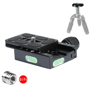 Pince de dégagement Arca Standard Stock Qr60 caméra QuickWith 60mm plaque de dégagement rapide pour rotule de trépied - Product Image 2