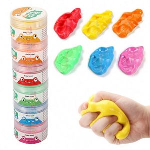 Hand Strength Training Exercise Kit Rehabilitation Therapy Putty Playdough <b>Slime</b> Clay Assisted Mud Set for Therapeutic Fun - Product Image 2