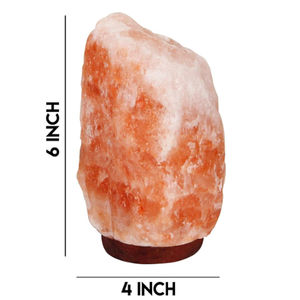 Lampe de sel de l'Himalaya authentique en pierre naturelle 10-12kg, extra grande, décoration bien-être pour studio de yoga, certifiée HACCP, avec câble - Product Image 1