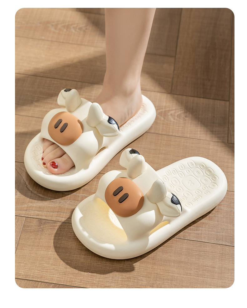 Popular Ladies Slides EVA Bathroom Breathable Slipper Footwear Cute Girls Cartoon Slippers