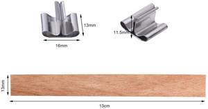 Mèche en <span class=keywords><strong>bois</strong></span> de haute qualité pour la fabrication de bougies naturelles à crépitement, combustion propre, flamme en <span class=keywords><strong>bois</strong></span>, artisanat, fournisseur en gros - Product Image 4