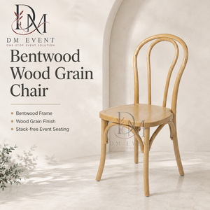 Chaise de mariage classique en bois courbé, chaise de salle à manger en bois pour restaurants, événements, banquets, locations événementielles et vente en gros - Product Image 1