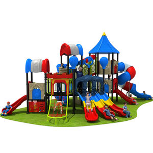 สไลด์ผจญภัยในเมืองขนาดใหญ่ออกแบบได้ตามต้องการสำหรับสวนกลางแจ้งพลาสติกเหล็กที่ทนทานสำหรับสวนสนุกครอบครัวของเด็ก - Product Image 4