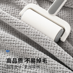 ผ้าขนหนูเชือกคอรัลฟลีซหนา 35x75 ซม. ลายสับปะรด ชูฮุย สำหรับใช้ในบ้าน - Product Image 4