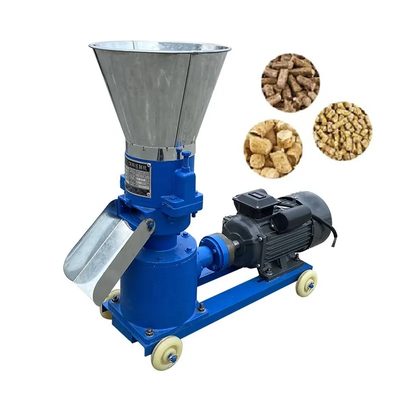 Pig horse cattle sheep chicken duck fish goose feed granulator corn wheat bran pelletizer machine for animal feeds