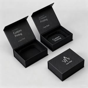 Có thể tái chế từ Hộp quà tặng miếng bọt biển lót không thấm nước biểu tượng tùy chỉnh cứng nhắc bao bì các tông điện thoại di động Phụ Kiện Matt - Product Image 2