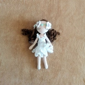 Baby Cadeau Pasgeboren Haak Gebreide Gevulde Fee Pluche Knuffel Handgemaakte Dier Pop Amigurumi Gehaakte Speelgoed - Product Image 4