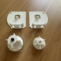 Composants de stores à rouleaux YIBO 38MM, accessoires pour stores zébrés horizontaux avec mécanisme d'ombrage de fenêtre, rideaux fonctionnels