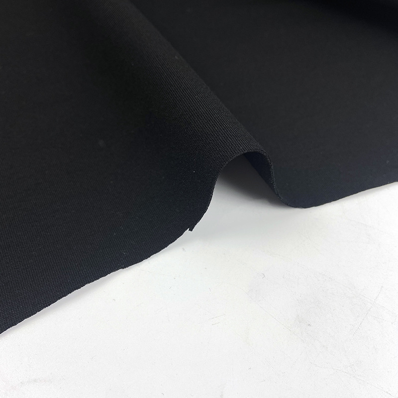 60 Nylon Rayon Blended Stretch Knitted Dyed Double Faced Roman Cloth for T-shirt Fashion Casual Wear Leggings
