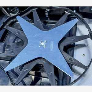 Couteau à lame à 4 dents <span class=keywords><strong>Ambrogio</strong></span> 4 couteaux adaptés à la lame de tondeuse à gazon Lama Piana A 4 Punte L200 - Disco Di Taglio 29c - Product Image 6