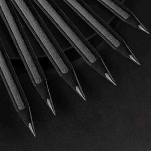 Lápiz Hexagonal Blackwood Hb, Lápices de Madera Negra Estándar para Oficina, Escuela, Escritura, Caligrafía, Dibujo y Bocetos para Niños - Product Image 3