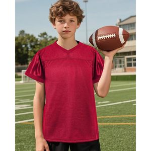 Camiseta Deportiva Juvenil de Fútbol, Malla Transpirable, Cuello en V, Unisex - Product Image 2