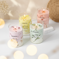 Kreative Duftkerzen Handgemachte Gelwachs-Dekoration für Hochzeiten, Muttertag & Weihnachten