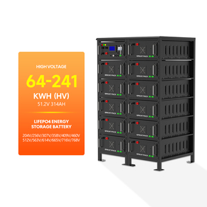 Paquete de Baterías de Litio HV de 51.2V 314Ah, Módulo BESS de 100kwh, Batería de Almacenamiento de Energía Apilable y Montable en Rack para Uso Industrial - Product Image 3