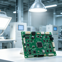 Fabricant de circuits imprimés (PCBA) pour contrôle d'éclairage industriel, LED, avec fonctions de gradation intelligente et de temporisation, certifié ISO9001, OEM/ODM, solution complète