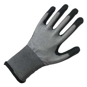 NMSAFETY-GUANTE DE TRABAJO DE 18 calibres, nailon + revestimiento de alambre de acero UHMWPE recubierto de pu suave, resistente al corte A6 - Product Image 4