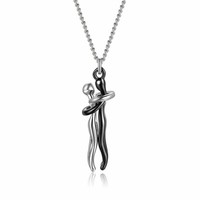 Nouveauté 2024, cadeau pour les amoureux, colliers de couple, pendentifs pour la Saint-Valentin, collier de couple en acier inoxydable