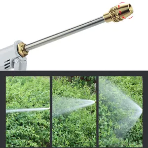 Araba yıkama yüksek basınçlı temizleme Lance püskürtme tabancası bahçe su hortumu nozulları püskürtme tabancası