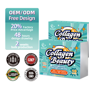 DUOZI Colágeno Líquido Oral de Belleza 30ml x 10 Sobres Hidratación Profunda Antioxidante Cuidado de la Piel Suministro para 10 Días - Product Image 2
