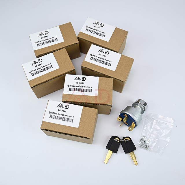 For Caterpillar CAT 9G-7641 Ignition Switch, Start Switch, Starter, 4-wire