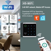 Système de contrôle d'accès automatique WiFi intelligent LifeLibero Tuya, clavier tactile PIN, télécommande sans fil via application, étanche IP66