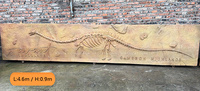 Réplique réaliste de fossile de dinosaure, squelette de pterosaure simulé, sur mesure
