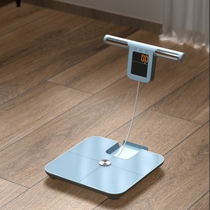 Acht-elektrode slimme lichaamsvetweegschaal LCD-controleweegfunctie Grote capaciteit voor professionele fitness vetmeting OEM - Product Image 3