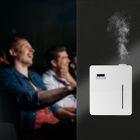 Diffuseur d'arômes électrique mural en métal de 500 ml pour huiles essentielles