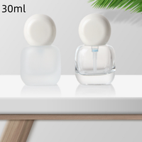 Nouvelle mini pompe à pression 30 ml pour emballage cosmétique : spray, émulsion, essence, fond de teint liquide original, sérum de soin de la peau, flacon en verre à fond épais