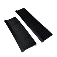 Brosse en nylon ignifuge UL94 V0 pour la gestion des câbles des racks de serveurs de centre de données, brosse de passage de câbles