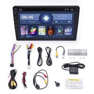 2 Din 9 pouces TS7 Android écran tactile Radio voiture lecteur DVD lecteur multimédia Mirror Link FM GPS WIFI 1 + 16GB écran IPS autoradio