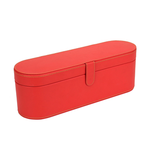 Boîte de rangement pour sèche-cheveux en cuir PU écologique, portable, personnalisable avec logo, haut de gamme, pour le voyage - Product Image 1