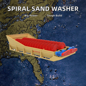 100% オリジナルセール大容量砂と砂利洗浄プラント砂洗浄機建築住宅用マイニングロックストーンLSX1270 - Product Image 4