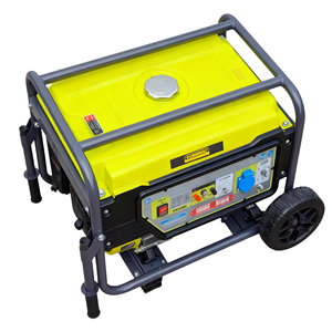 Portable Lightweight Gasoline <b>Generator</b> 220V Single Phase 50/60Hz - Open Frame Big Emergency Power Supply - Product Image 5