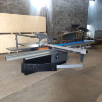 Scie circulaire à table coulissante horizontale de haute précision Vortek, longueur de coupe maximale 3200 mm, moteur 5,5 kW, 380 V/220 V, numérique