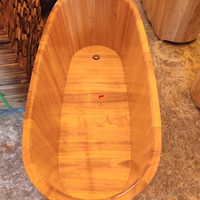 Baignoires et Spas Balnéo Japonais en Bois Autonomes Portables, Spas Extérieurs à Vendre