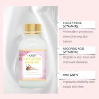 Sérum Éclaircissant Bio Naturel OEM pour la Peau, Anti-Taches Sombres sur les Jointures, Coudes et Genoux, Soin Corporel Exfoliant