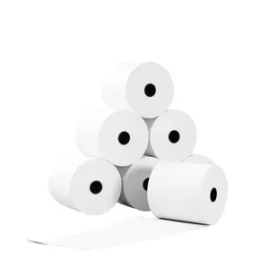 Hot Selling 80X80 Thermal Paper Thermal Paper For Pos/ Atm With Smooth And Clear Printing