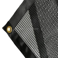 Tissu en maille PVC écologique, ignifuge et résistant aux UV pour auvents, piscines, gymnases et clôtures