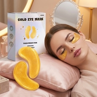Patchs anti-rides sous les yeux au collagène et aux extraits biologiques de Chine avec masque en gel anti-poches et anti-cernes (personnalisable OEM)