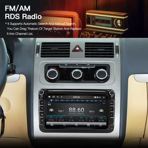 Stwei Android 8 inch QLED IPS xe đài phát thanh autoradio 2 DIN Stereo Wifi GPS đa phương tiện Máy nghe nhạc cho VW <span class=keywords><strong>Skoda</strong></span> ghế GOLF 5 6 Polo 6R amarok BT - Product Image 4