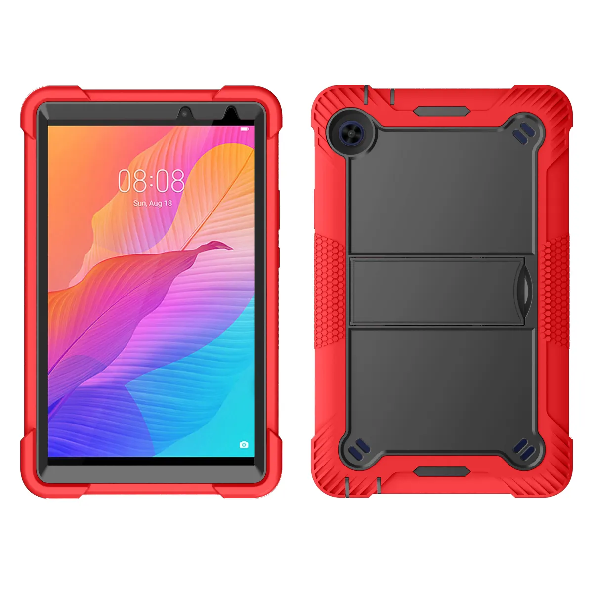 Full-Body Shockproof Rugged Protective Silicone case For Huawei Matepad T8/8 Inch Tablet Cover
