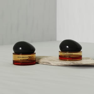 Juego <span class=keywords><strong>de</strong></span> Tarros <span class=keywords><strong>de</strong></span> Crema <span class=keywords><strong>de</strong></span> Vidrio <span class=keywords><strong>de</strong></span> 30g 50ml <span class=keywords><strong>de</strong></span> Marca Privada, Tarros Cosméticos Vacíos para el Cuidado del Bebé, Tarros Personalizados para Manteca Corporal con Tapas - Product Image 2