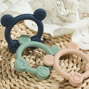 Mordedor de Silicona Suave de Alta Calidad, Anti-Succión de Dedos, Libre de BPA, Grado Alimenticio Orgánico, Unisex para Bebés - Product Image 4