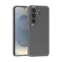 Étui de protection en TPU+PC pour S24 Ultra, protection contre les chutes, anti-jaunissement, robuste, antichoc, coussin d'air transparent