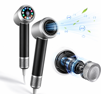 Sèche-cheveux électrique professionnel à commande par application, moteur DC 1600W, ionique haute vitesse, 3 vitesses, compact, séchage, diffusion, coiffage, multi-usage, RV