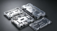 Pièces moulées par injection plastique, pièces de moule personnalisées en ABS/PS/PP/PC, service d'usinage d'usine, marque Haolong, tolérance +/-0,02~0,1 mm